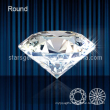 Round Brilliant Cut Cubic Zirconia